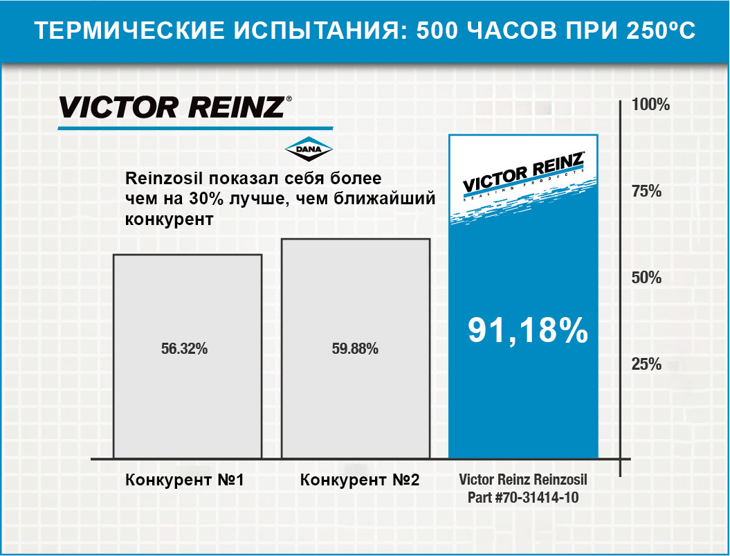 результаты термических испытаний reinzosil